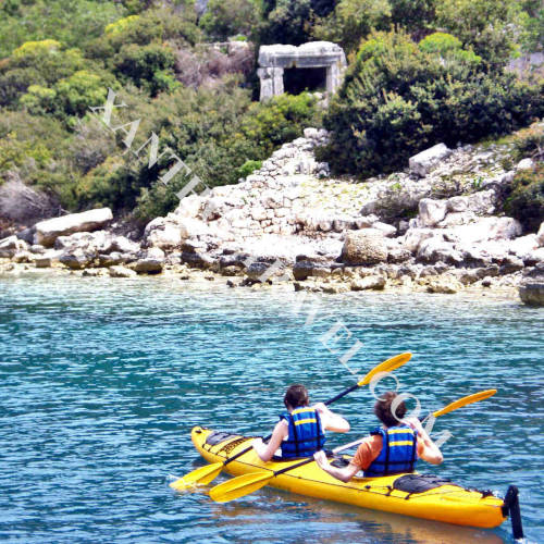 sea kayaking