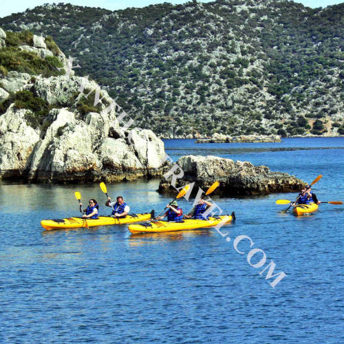 sea kayaking