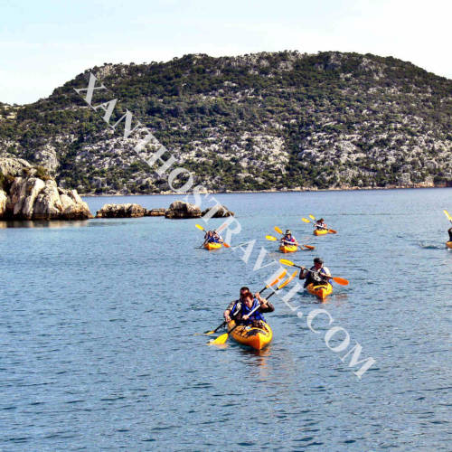 sea kayaking