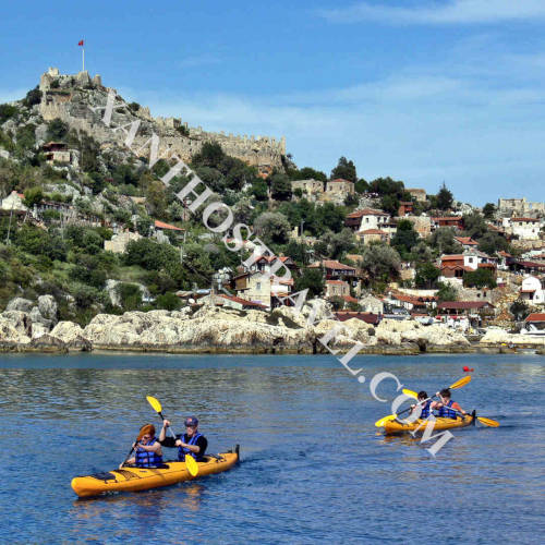 sea kayaking