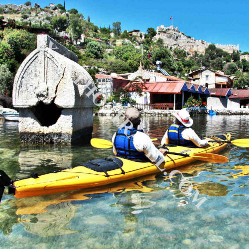 sea kayaking